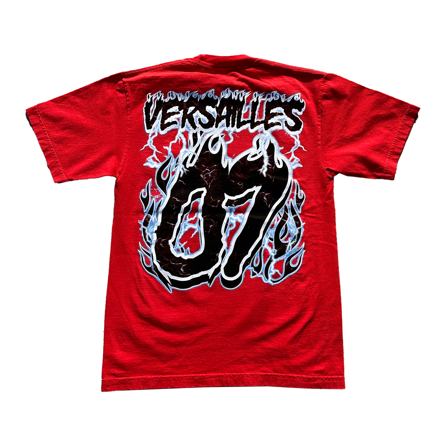 'Highway to Heaven' Versailles Cherry Red Graphic T-Shirt