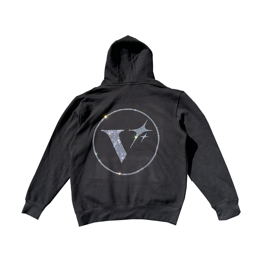 Versailles 'V-Star' Rhinestone Hoodie