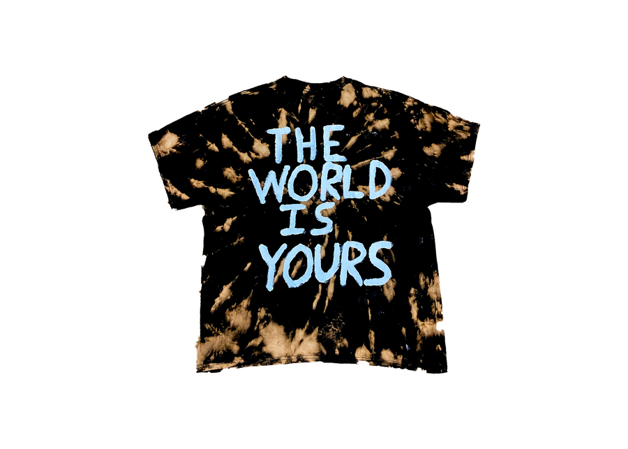 Versailles 'The World is Yours' Acid Dye T-Shirt - VERSAILLES