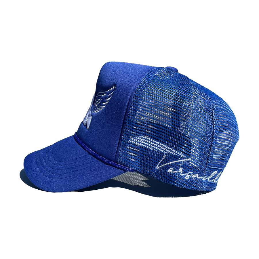 Versailles Half Saint LA Blue Trucker Hat - VERSAILLES