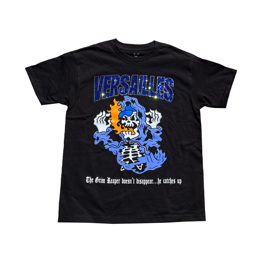 Versailles X Jaxkinsey Reaper Rhinestone T-Shirt - VERSAILLES